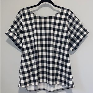 Women's Checkered Top